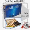 Juego de ajedrez clásico en caja de 22x33 cm por mayor en MB Comercializa. Distribuidor directo de juegos de estrategia y mesa con despacho rápido en 24 horas y precios directos mayoristas a toda Argentina vía Correo Argentino.