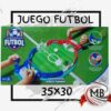 Juego de mesa futbol campeonato de 35x30 cm por mayor, metegol flipper interactivo de mesa con pulsadores mecanicos y marcador de goles para niños en jugueterias y cotillones con despacho en 24 horas por Correo Argentino mediante mbcomercializa.com.ar.