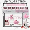 Brillo labial lip gloss osito llavero Tejar por mayor en MB Comercializa. Distribuidor mayorista de cosmética infantil y juvenil, labiales novedosos y llaveros de belleza con despacho rápido en 24 horas y precios directos mayoristas a toda Argentina vía Correo Argentino.