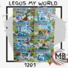 Juego de bloques para armar tipo minecraft my world modelo 1201 por mayor para jugueterias MB Comercializa.