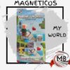 Bloques imantados Magnet World por mayor, blister de figuras magneticas cubicas coleccionables y personajes interactivos para niños en jugueterias con despacho en 24 horas por Correo Argentino mediante mbcomercializa.com.ar.