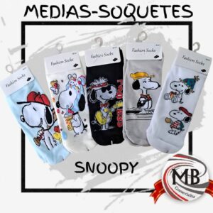Medias soquetes de snoopy por mayor en MB Comercializa. Distribuidor mayorista de medias estampadas de snoopy y peanuts, soquetes cortas de algodon en varios colores con despacho rapido en 24 horas a toda Argentina via Correo Argentino.