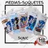 Medias soquetes de sonic por mayor en MB Comercializa. Distribuidor mayorista de medias estampadas de sonic the hedgehog, tails y shadow, soquetes cortas de algodon en varios colores con despacho rapido en 24 horas a toda Argentina via Correo Argentino.