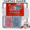 Cartas de poker 100% plástico lavables por mayor en MB Comercializa. Distribuidor mayorista de naipes de casino impermeables y juegos de mesa con despacho rápido en 24 horas y precios directos mayoristas a toda Argentina vía Correo Argentino.