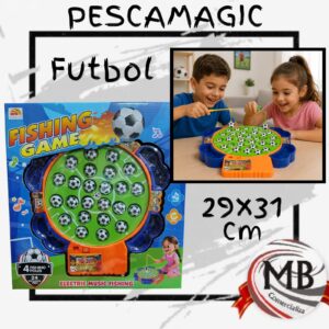 Juego de pesca magica giratorio tematica futbol 29x31 cm por mayor en jugueteria juegos por mayor MB Comercializa. Proveedor mayorista para revendedores y comercios con despacho 24/7 full a toda Argentina via Correo Argentino.