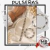 Pulseras de acero quirúrgico eslabonadas por mayor en MB Comercializa. Distribuidor directo de bijouterie con despacho rápido en 24 horas y precios directos mayoristas a toda Argentina vía Correo Argentino.