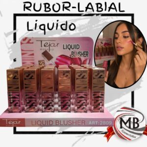 Rubor y labial líquido Tejar Sunkiss 2 en 1 por mayor en MB Comercializa. Distribuidor mayorista de rubores líquidos multifunción, tinta de labios y maquillaje facial con despacho rápido en 24 horas y precios directos mayoristas a toda Argentina vía Correo Argentino.