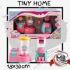 Set Tiny Home juego de cocina de 18x30 cm por mayor, electrodomesticos de juguete con licuadora y cafetera express interactiva para niños en jugueterias y cotillones con despacho en 24 horas por Correo Argentino mediante mbcomercializa.com.ar.