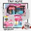 Juguete de cocina Tiny Home de 18x30 cm por mayor, set de electrodomesticos infantiles con batidora de pie con bowl y minipimer procesadora interactiva para niñas y niños en jugueterias con despacho en 24 horas por Correo Argentino mediante mbcomercializa.com.ar.