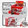 Valija estacionamiento pista de rescate bomberos 38 piezas con autos por mayor en jugueteria juegos por mayor MB Comercializa. Proveedor mayorista para revendedores y comercios con despacho 24/7 full a toda Argentina via Correo Argentino.