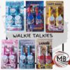 Walkie talkies de personajes infantiles por mayor en MB Comercializa. Distribuidor mayorista de juguetes electronicos, radios transmisores de juguete Sonic, Kitty, Cinnamoroll y Capybara con despacho rapido en 24 horas a toda Argentina via Correo Argentino.