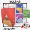 Bolsas de carton de regalo de 26x32 cm por mayor, bolsa de regalo infantil con diseños de animales party para cumpleaños y regalerias con despacho rapido en 24 horas por Correo Argentino mediante mbcomercializa.com.ar.
