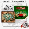 Juego de palabras cruzadas de mesa por mayor en MB Comercializa. Distribuidor directo de juegos didácticos y de ingenio con despacho rápido en 24 horas y precios directos mayoristas a toda Argentina vía Correo Argentino.