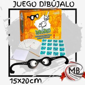 Juego de mesa creativo Dibújalo por mayor en MB Comercializa. Distribuidor directo de juegos familiares de ingenio y dibujo con despacho rápido en 24 horas y precios directos mayoristas a toda Argentina vía Correo Argentino.