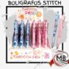 BOLIGRAFOS STITCH RETRACTIL NEGRO