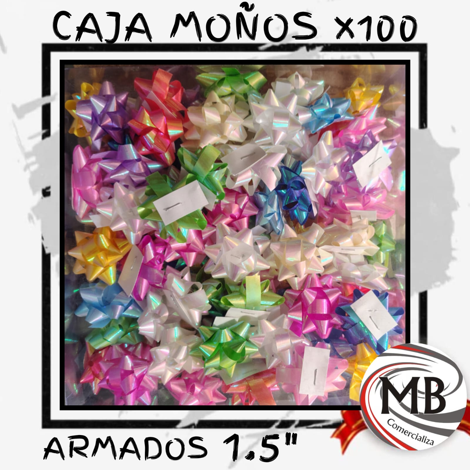 CAJAS X100 MOÑOS 1.5¨ ARMADOS MB14008