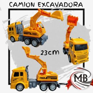 CAMIÓN EXCAVADORA FRICCIÓN 23CM