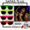 Gafas lentes fluo neon de colores cotillon fiestas eventos accesorios de moda venta mayorista MB Comercializa.