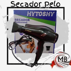 Secador de pelo profesional hytoshy con boquilla concentradora selector de aire frio caliente belleza peluqueria venta mayorista MB Comercializa.