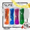 Slime cristalino crystal mud en frasco alargado de 19 cm colores translucidos brillante juguete sensorial infantil regalia venta mayorista MB Comercializa.