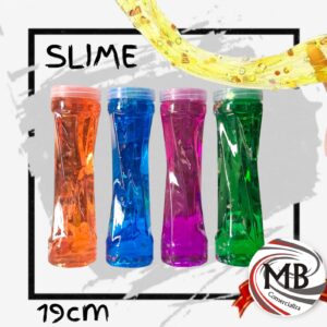 Slime cristalino crystal mud en frasco alargado de 19 cm colores translucidos brillante juguete sensorial infantil regalia venta mayorista MB Comercializa.