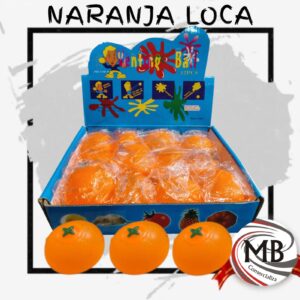SQUISHY NARANJA LOCO