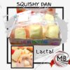 Squishy pan lactal rodaja de pan antiestres slow rising venta mayorista MB Comercializa.