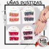 UÑAS POSTIZAS DECORADAS