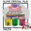 Slime cristal mud palta pote transparente juguete sensorial venta mayorista MB Comercializa.