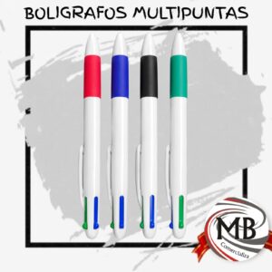 BOLIGRAFOS-LAPICERAS MULTIPUNTAS 4 COLORES