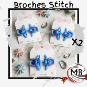 BROCHES STITCH X 2