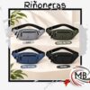 Rinoneras deportivas urbanas de tela reforzada correa regulable cierres reforzados colores gris verde militar azul oscuro negro marroquineria complementos accesorios de moda venta mayorista MB Comercializa.