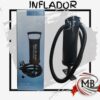 Inflador manual de aire con manguera y picos adaptadores para inflables colchones piletas pelotas herramientas camping verano bazar regalería venta mayorista MB Comercializa.