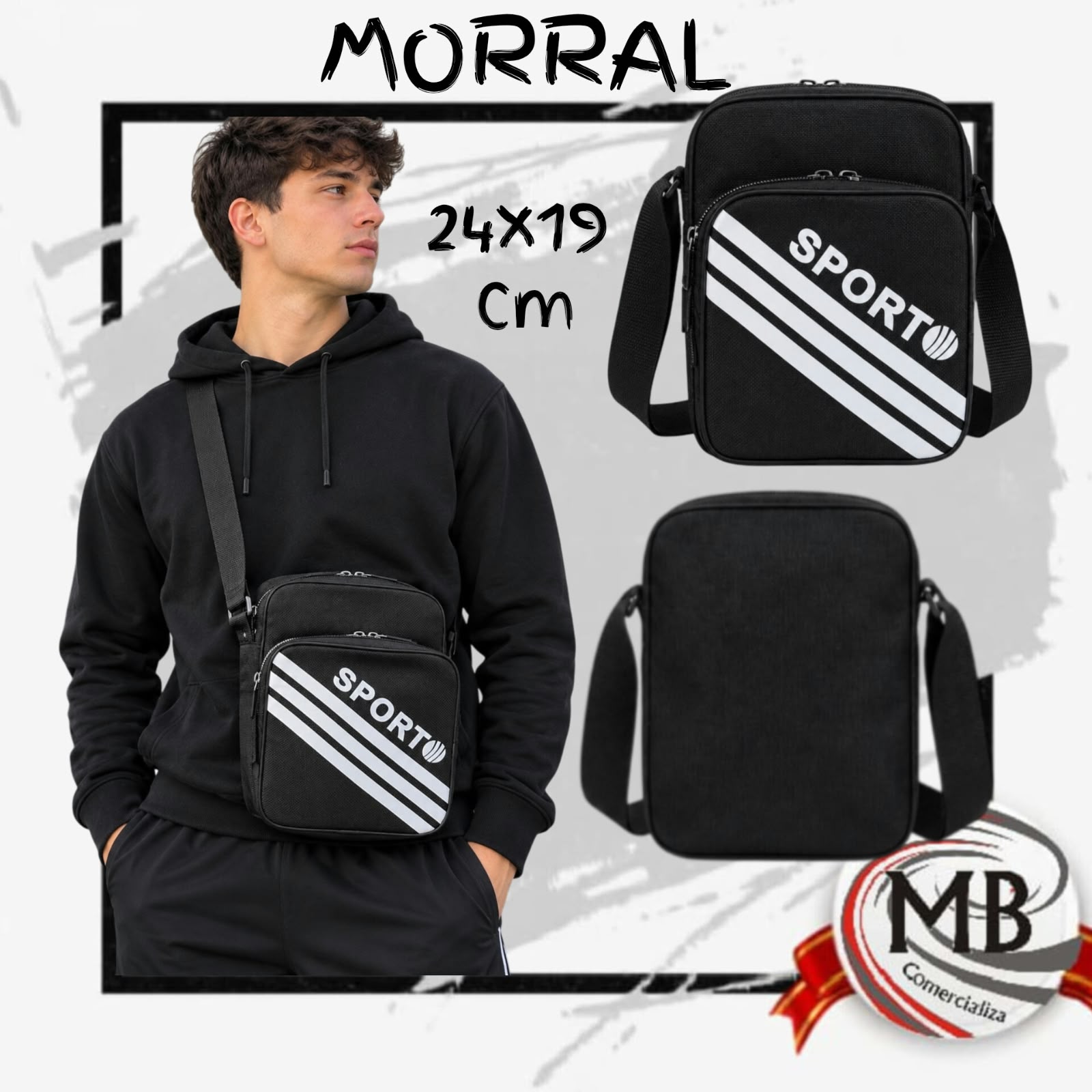 MORRAL SPORT NEGRO