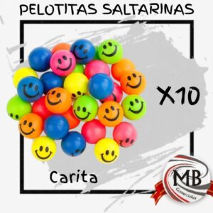 PACK X 10 PELOTITAS SALTARINA