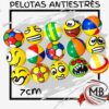 PELOTAS ANTIESTRES EMOGI 7CM