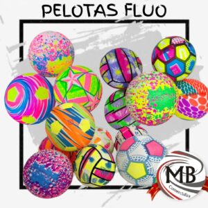 PELOTAS FLUORS DE GOMA