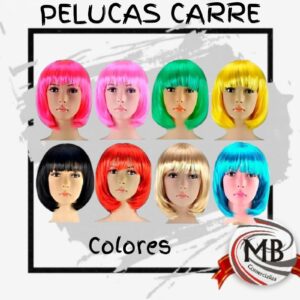 PELUCA CARRE COLORES