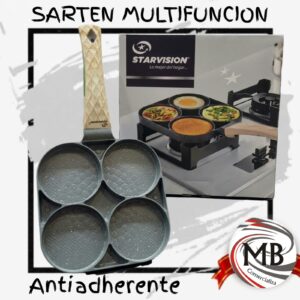 SARTEN MULTIFUNSION 4 DIVIONES