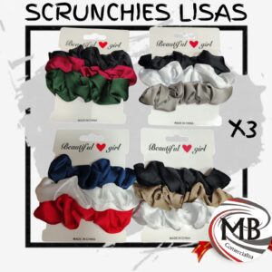 SCRUNCHIES LISAS X 3 MB155