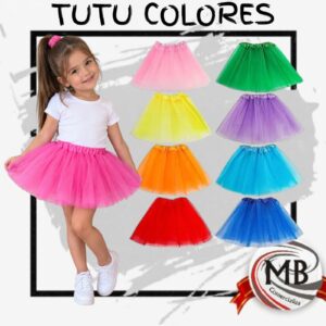 TUTU LISOS VARIOS COLORES