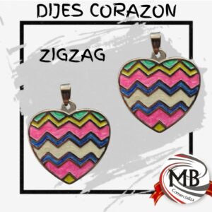 DIJES CORAZON ZIG ZAG MB055