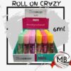 Brillo aceite labial lip oil roll on fruits love crazy 6 ml sabores frutales surtidos hidratante cuidado personal labios caja exhibidora regaleria cosmetica venta mayorista MB Comercializa.