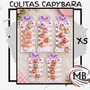 SET BLISTER COLITAS CAPYBARA X6 MB162