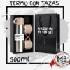 TERMO 500ML CON 3 TAZAS