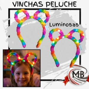 VINCHAS PELUCHE LUMINOSAS MULTICOLOR