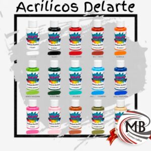 ACRÍLICOS DELARTE PINTURA X 1