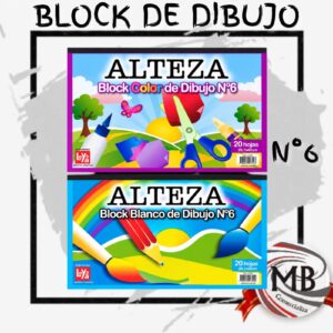 BLOCK DIBUJO Nº6 ALTEZA 20H