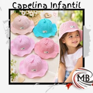 CAPELINAS LISAS INFANTIL