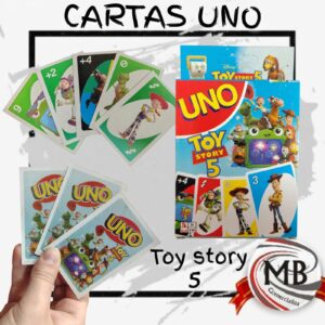 CARTAS UNO TOY STORY